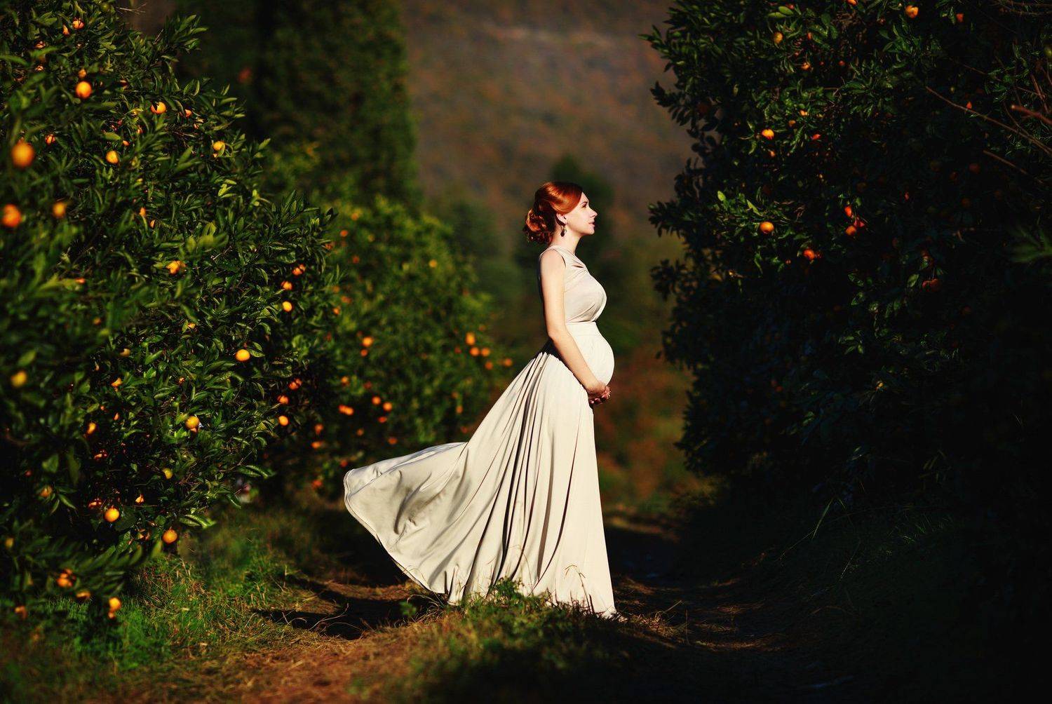 модель портрет природа, Наталья Санникова