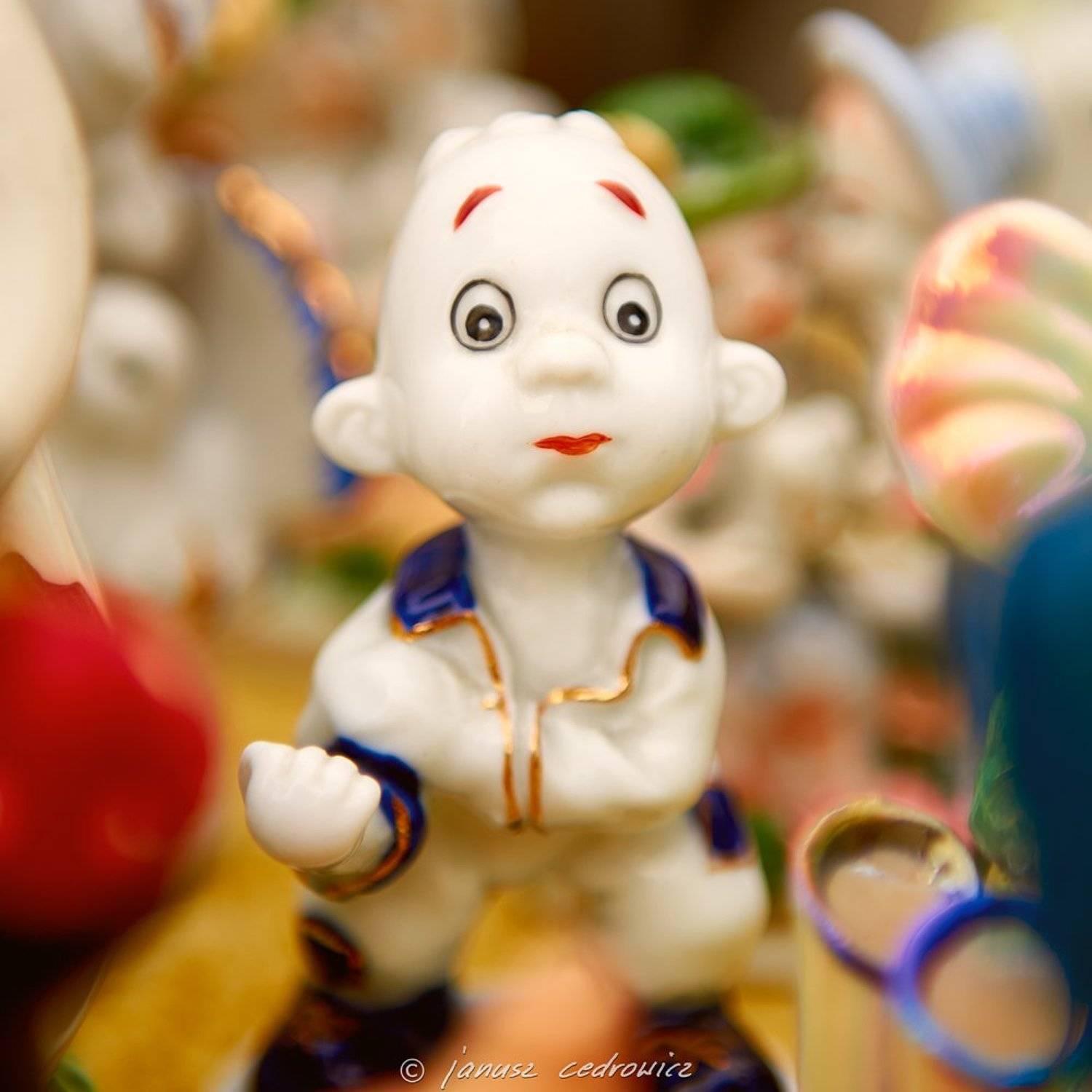 portrait,porcelain,figure,figurine,closeup,macro,face,little,toy,design,doll,artwork,model,sculpture,artdoll,art,, Janusz Cedrowicz