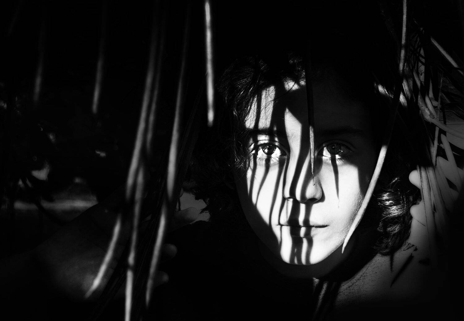 shadows, , boy, b&w, Teodora Sarbinska
