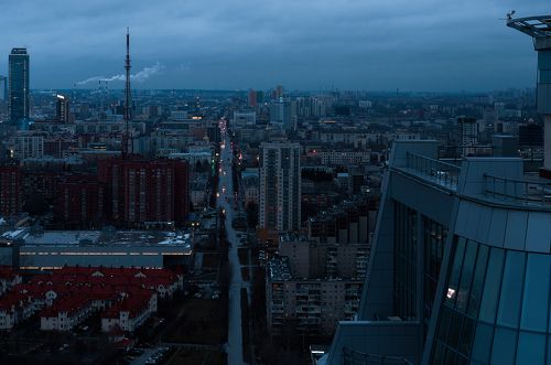 Городской пейзаж.