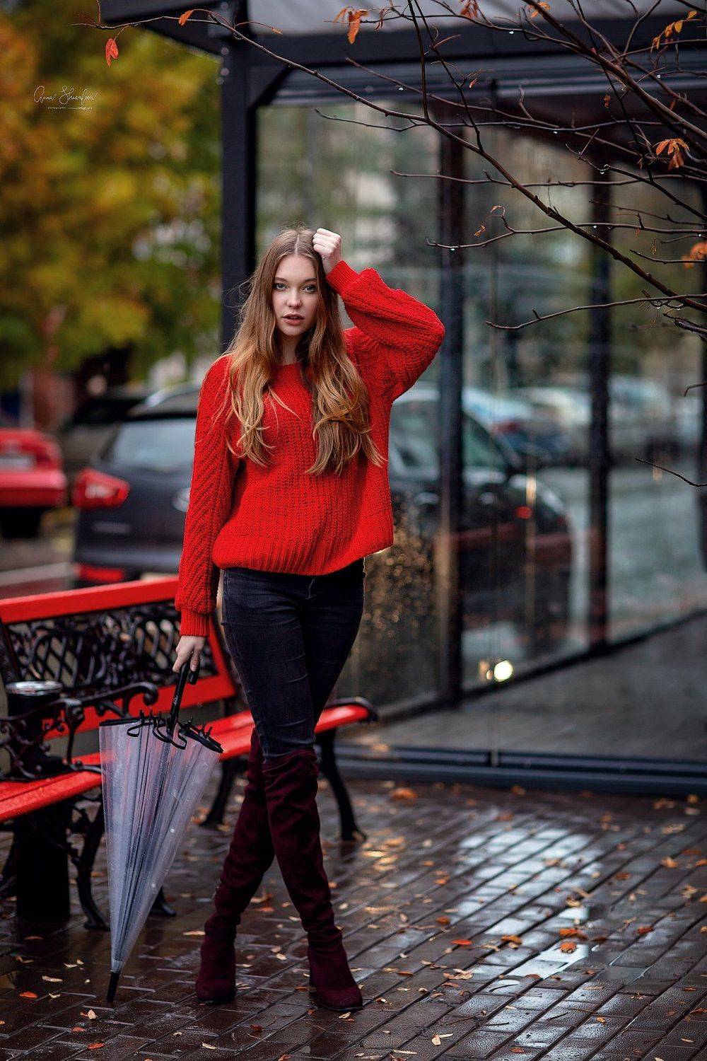 портрет красота девушка, Анна Шувалова