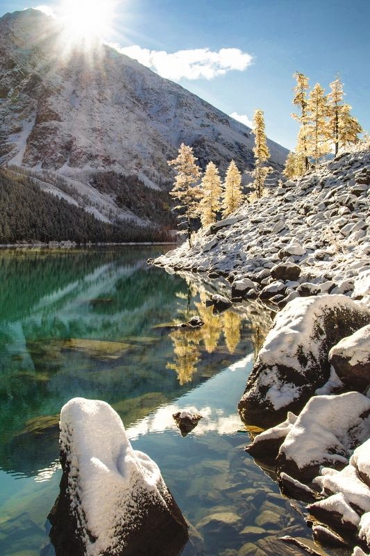 алтай,осень изумруд фото превью