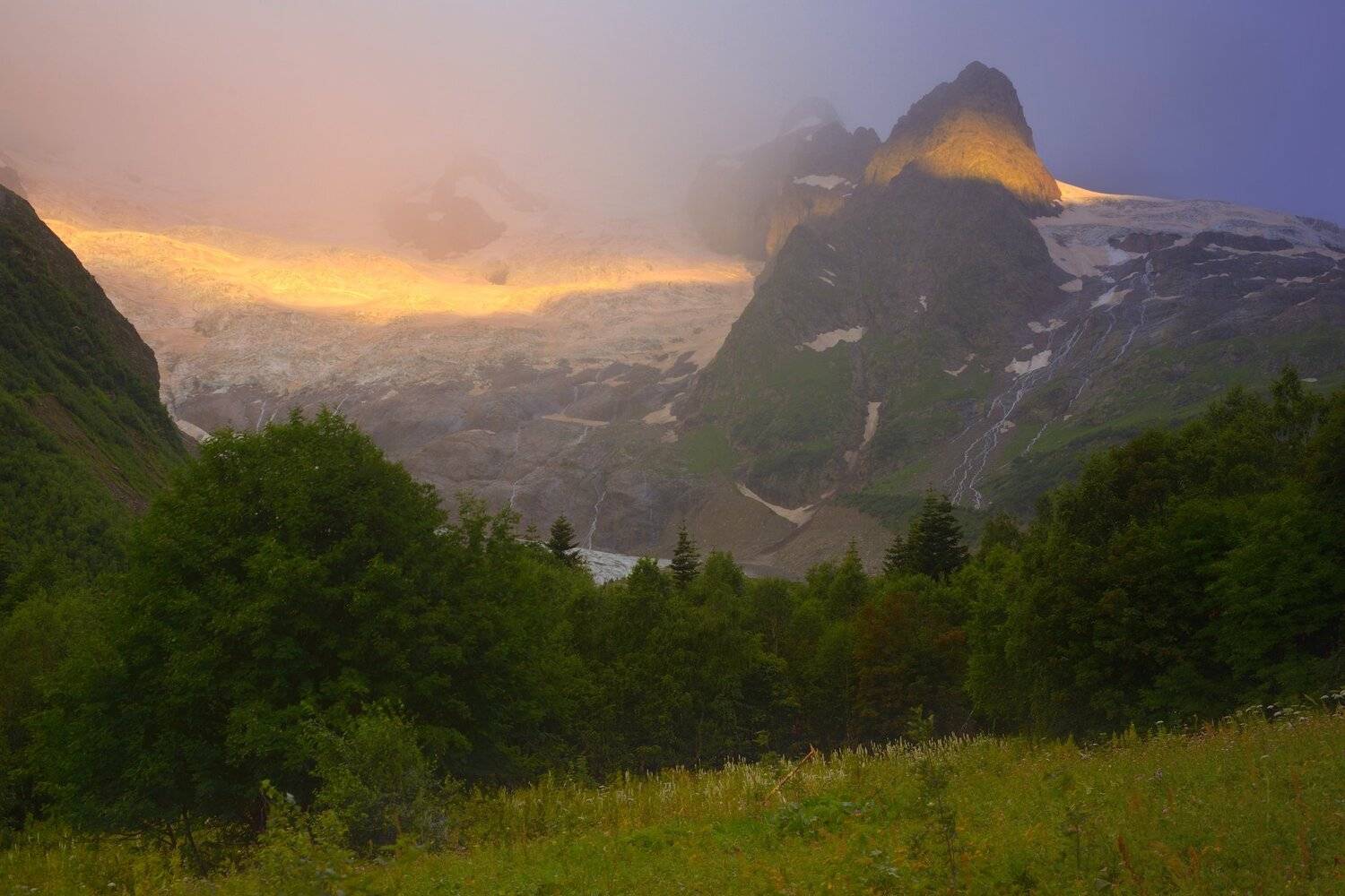 горы лето рассвет алибек, Александр Жарников