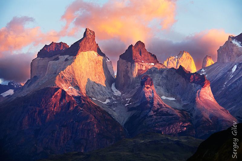 Патагония Patagonia Утро в Патагонии  фото превью