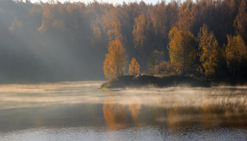 шатура Осеннее утро. фото превью