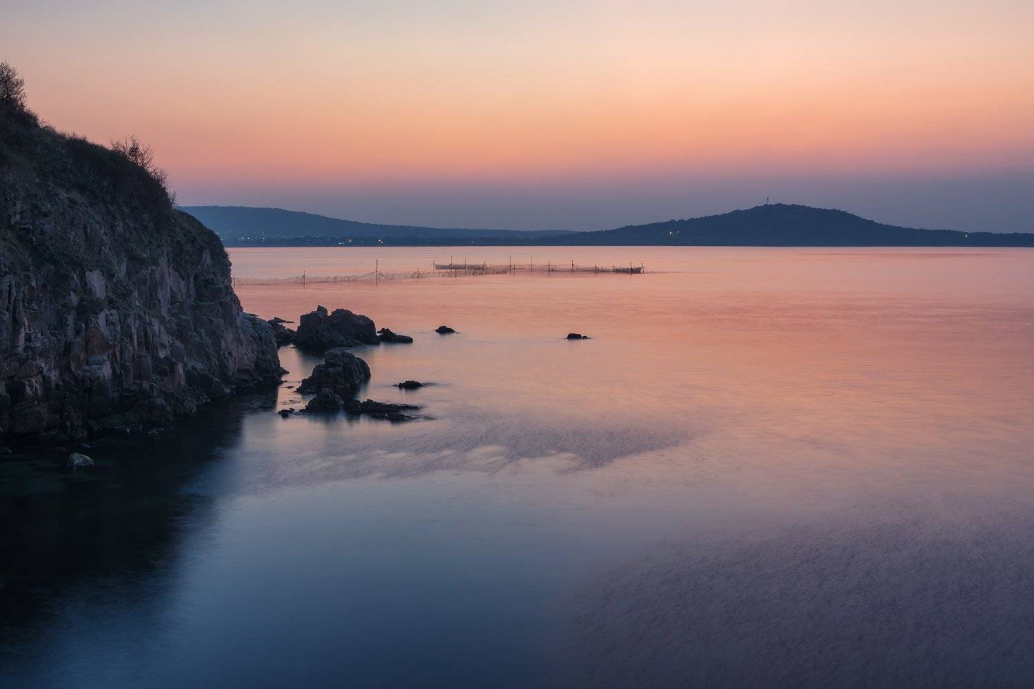 море_черное закат ветер легкий скалы горы вода, Ра Вера