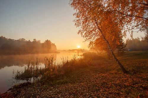 С первыми лучами солнца