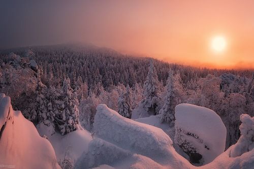 Ванильное утро на Таганае