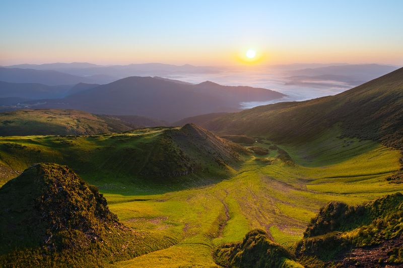 карпаты, свидовец, гора близница Марсианский этюд фото превью