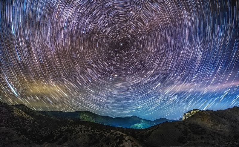 крым, новый свет, ночное фото, ночь, море, черное море, астрофотография, crimea, novyi svit, night photo, night, sea, black sea, astrophotography Звездное око фото превью