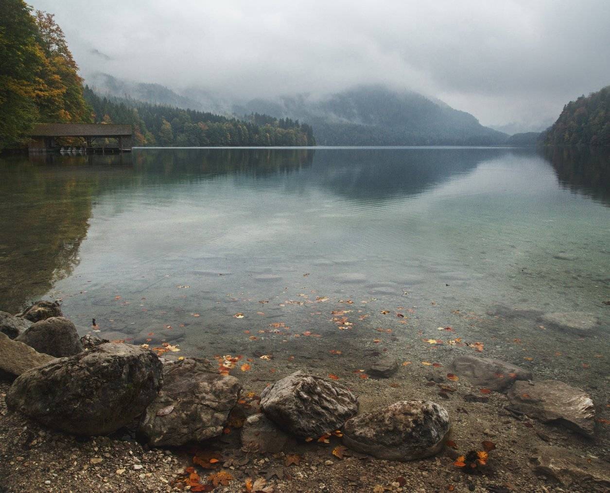 гора; озеро; лес; осень; туризм, Александр Удовиченко