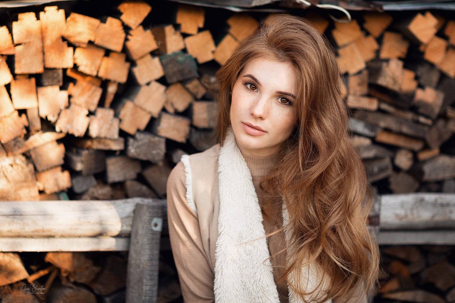 портрет красота девушка, Анна Шувалова