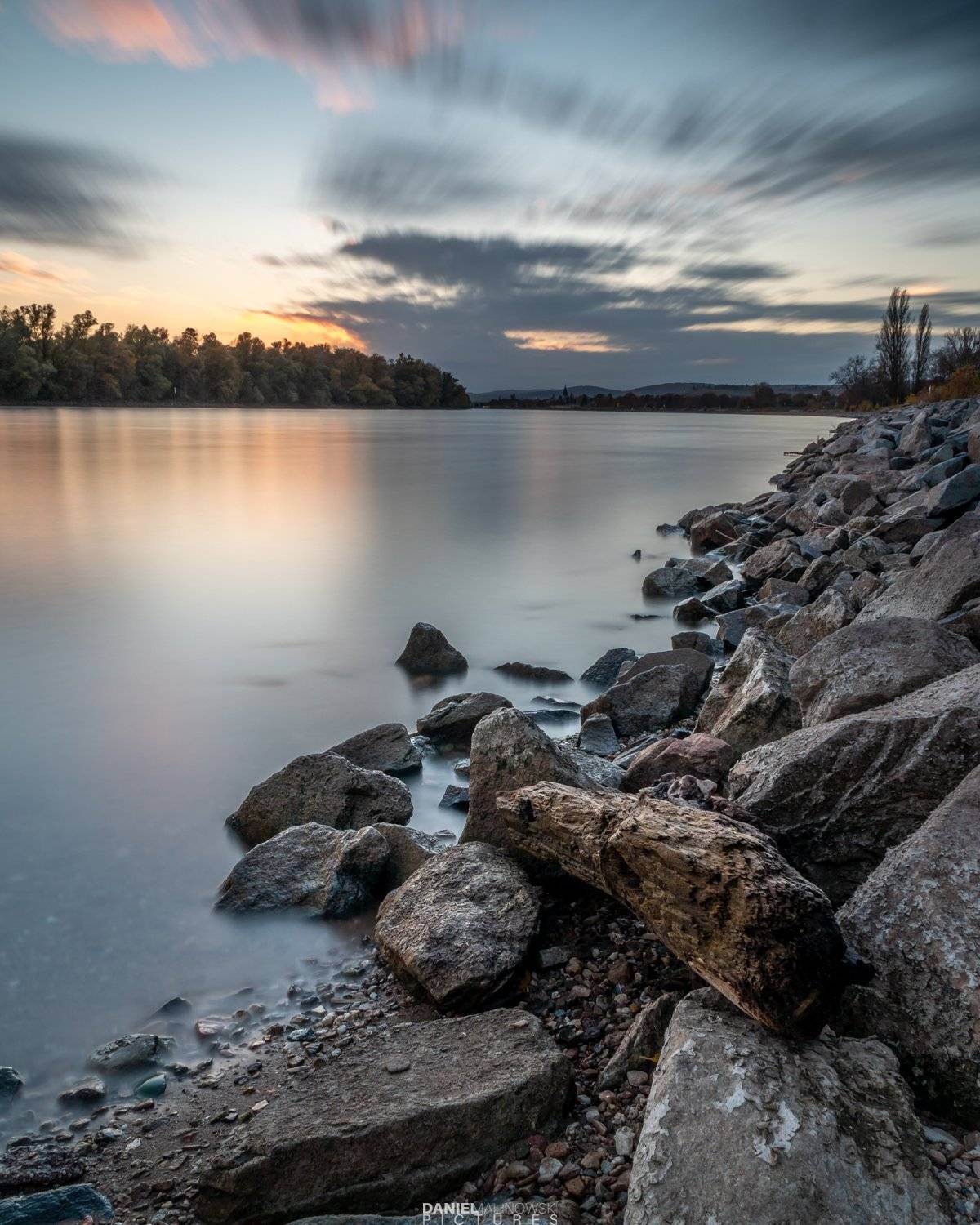 long exposure, river, germany, Daniel Malinowski