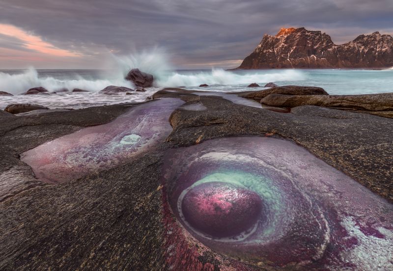 норвегия, лофотены, norway, lofoten Глаз Дракона фото превью
