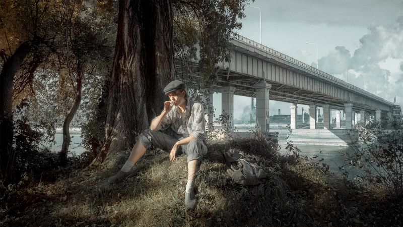 Engineer, girl, model, worker, ecology, smoking, health, atmosphere, welder, mask, shirt, darkness, dirt, Russia, Инженер, девушка, модель, рабочий, экология, курение, здоровье, атмосфера, сварщик, маска, рубашка, темнота, грязь, Россия Industrial фото превью
