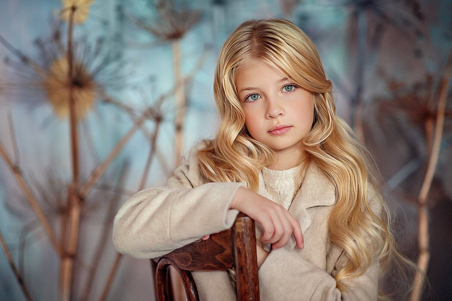 девочка портрет, Полковникова Катерина