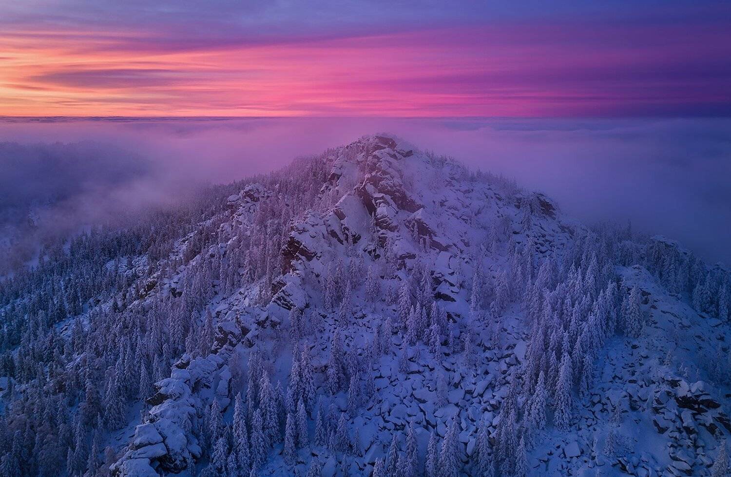 таганай, урал, горы, зима, Василий Яковлев
