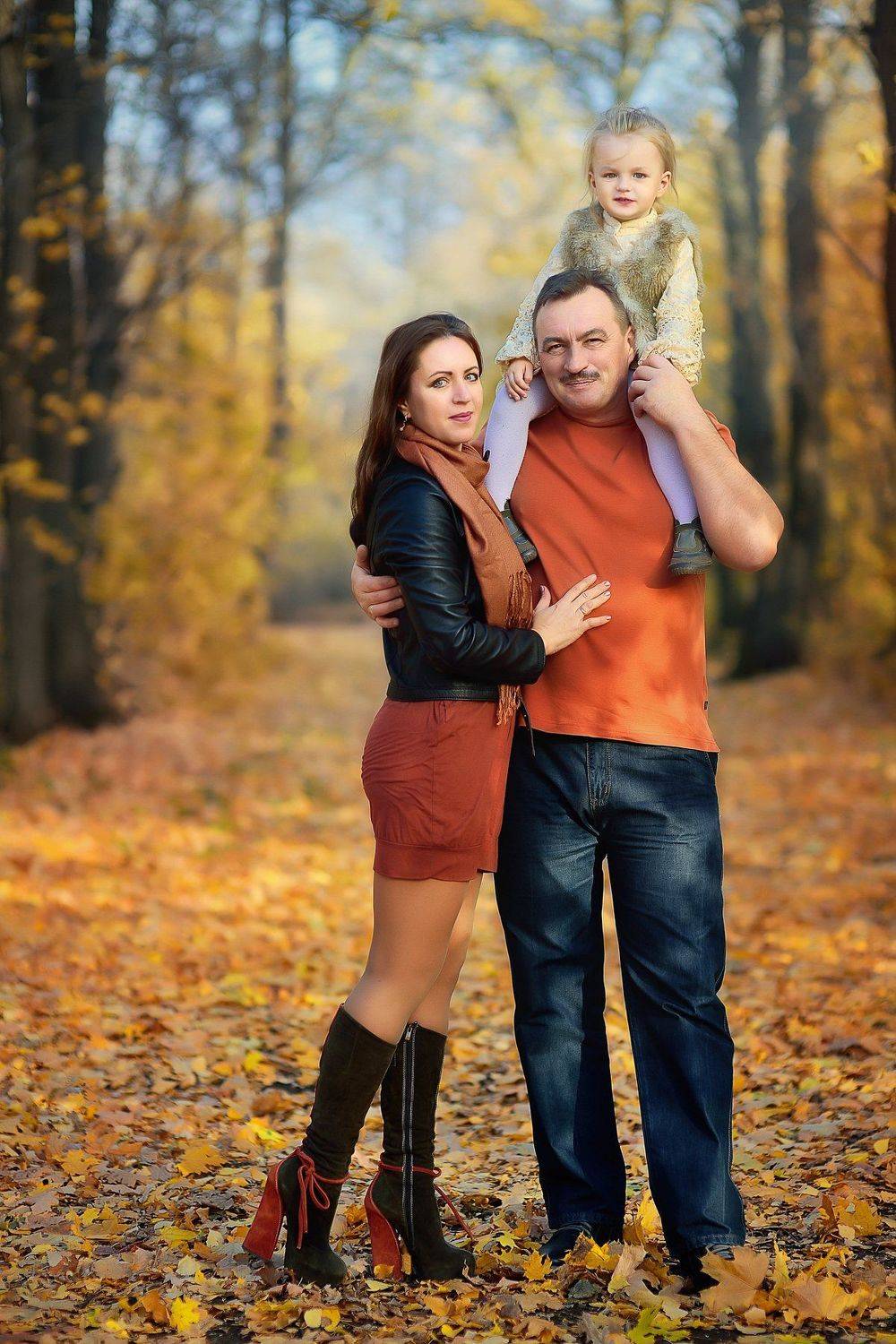 семья большая семья осень, Раевская Елена