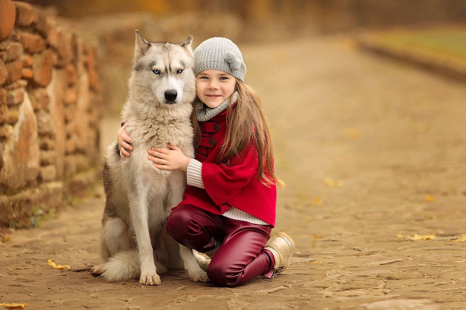 фотопрогулка, семейная фотосессия, осень, детская фотосессия, детский фотограф, фотосессия, радость, собака, друг, детское фото, малышка, девочка, семейное фото, восторг, Францева Ольга