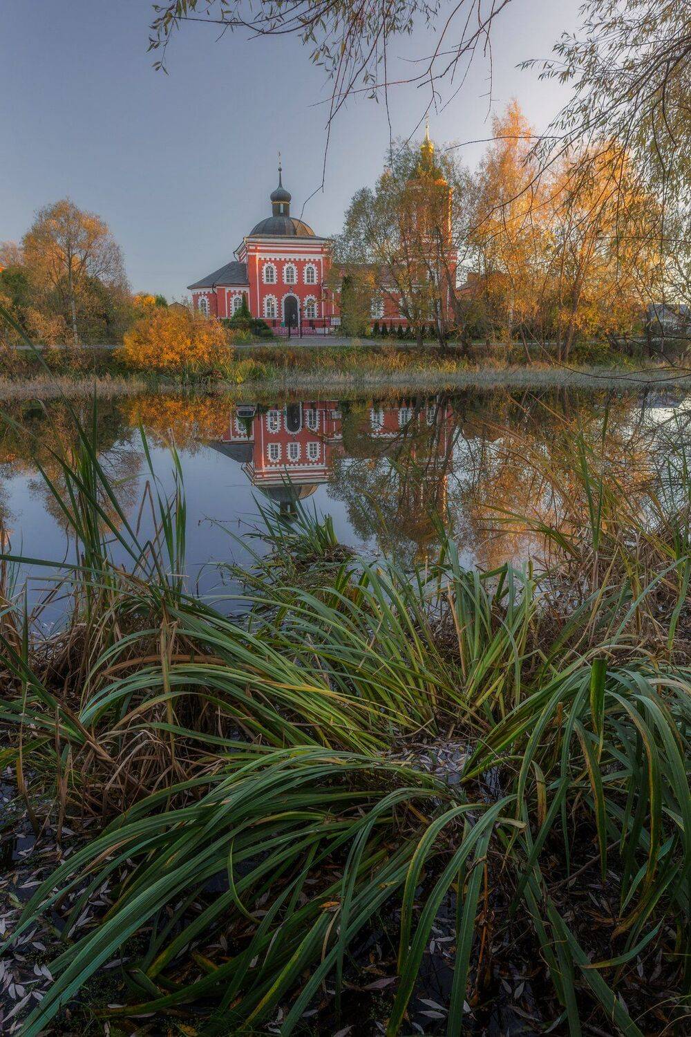 природа, пейзаж, церковь. осень, сертякино, московская область, Мартыненко Дмитрий
