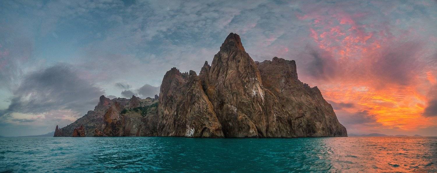 россия, крым, карадаг, рассвет, Николай Мысливцев