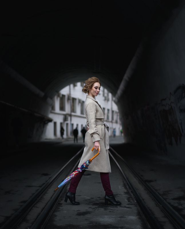 портрет, девушка, москва Кристина фото превью