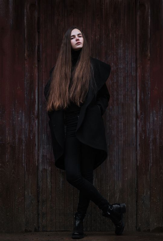 настя, портрет, осень Forever young фото превью