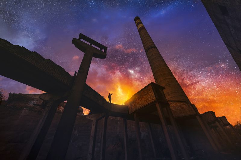 Old factory фото превью