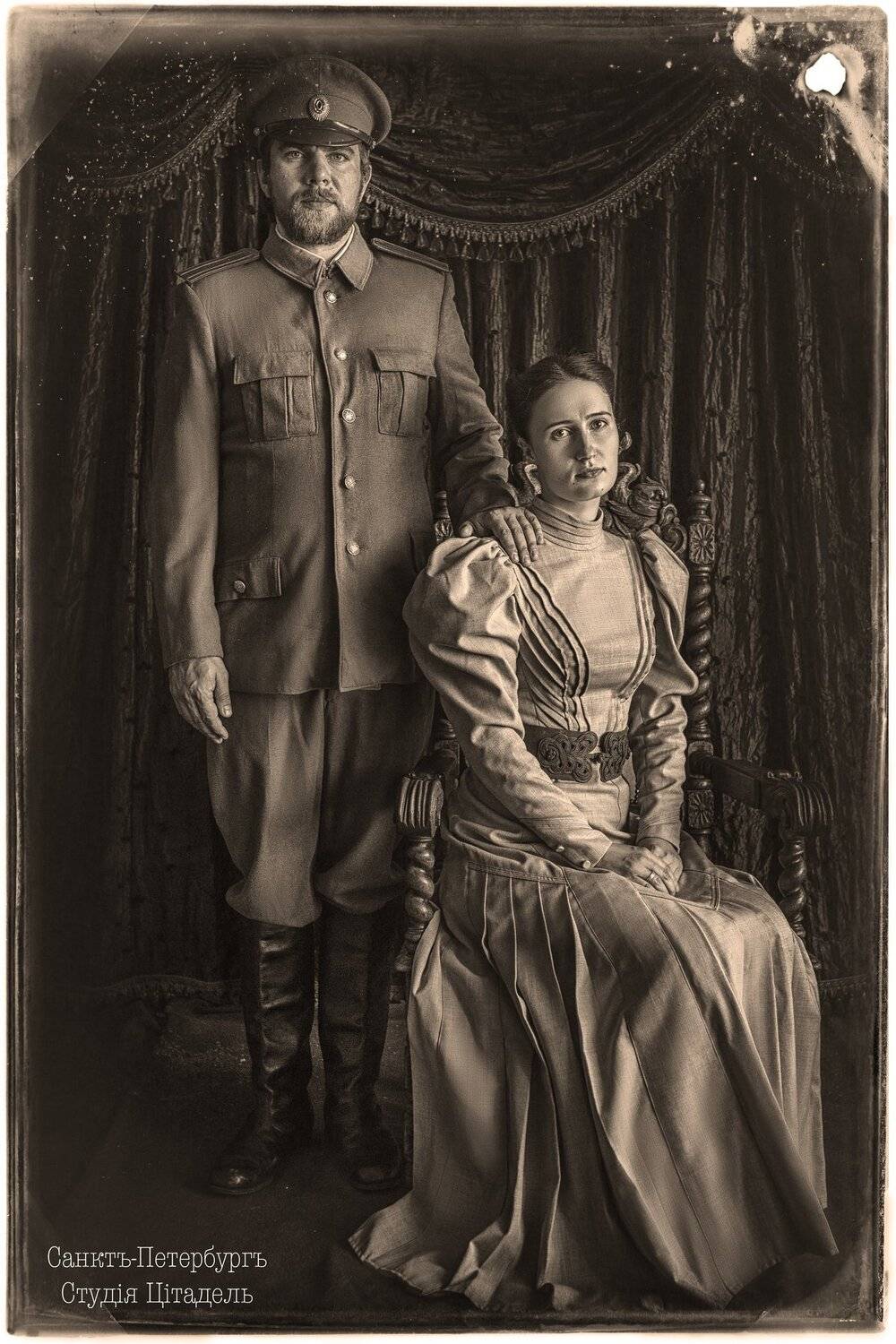 студияцитадель, портрет, военный. война, ретро, portrait, Сергей Рехов