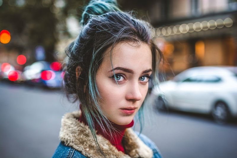portrait, art, street Ксюша фото превью