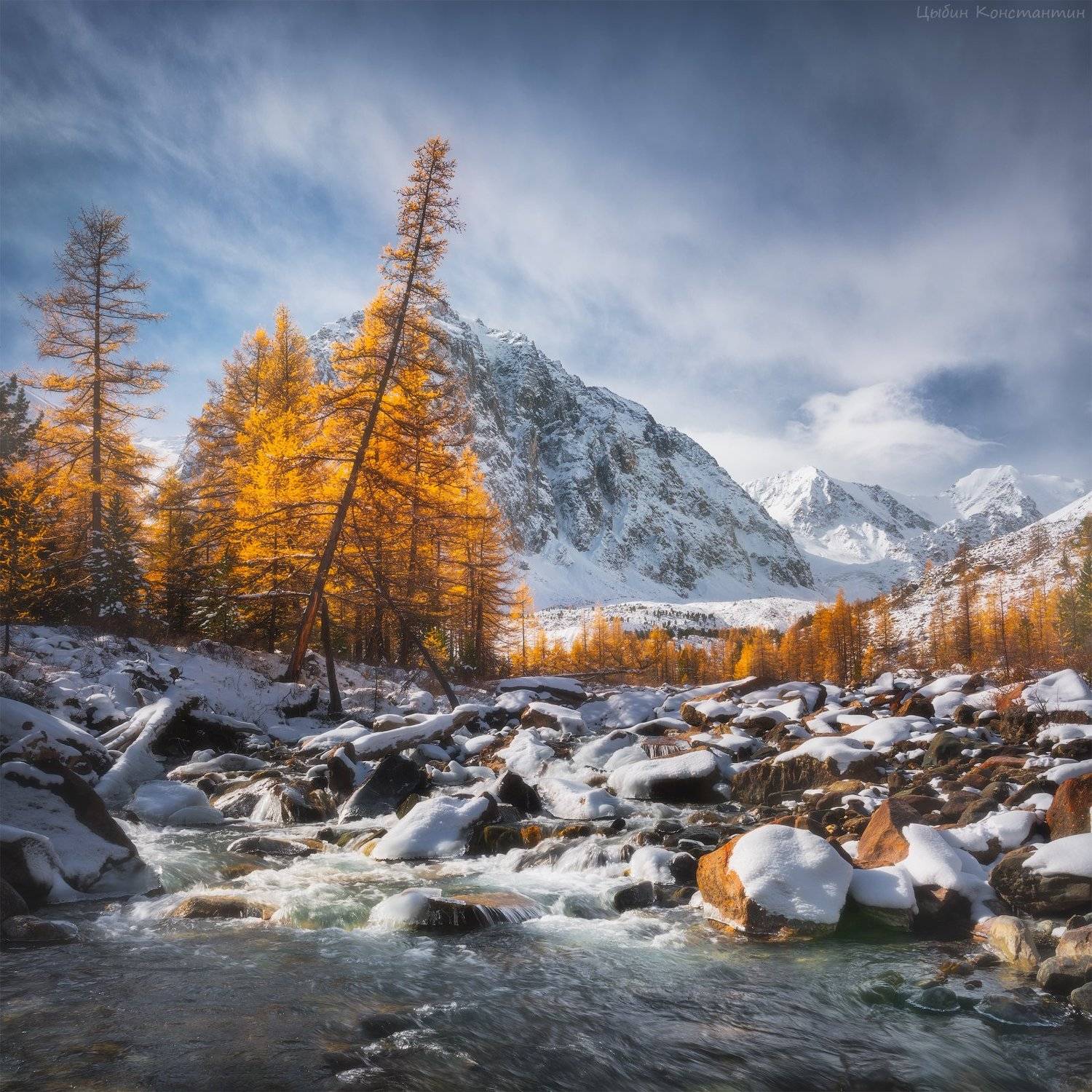 Алатай, Актру, Актуру, Караташ, Цыбин Константин