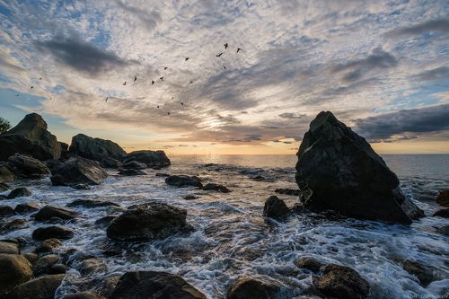 Утреннее море