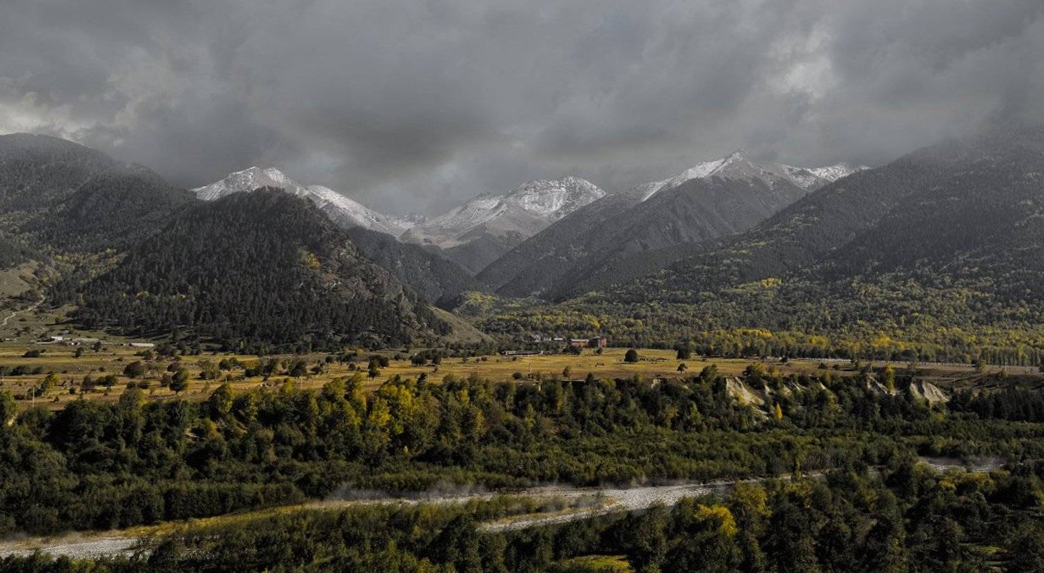 осень, горы, Александр Свиркин