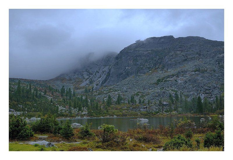 Туман над Саяном. фото превью