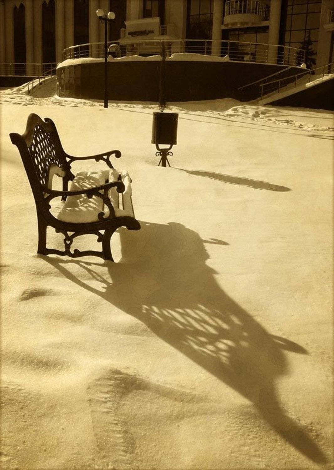 зима, тень,, Золотарев Сергей