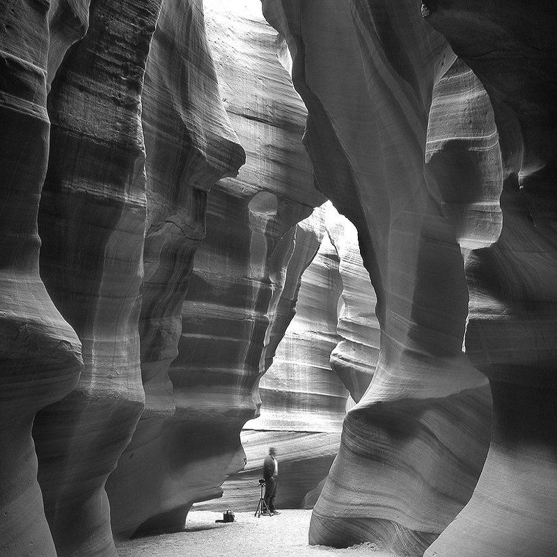 page, arizona, slot canyon, photographer, rock formations, sandstone, erosion, desert, tripod, gadget bag, Page Arizona Slot Canyon with Gary. фото превью