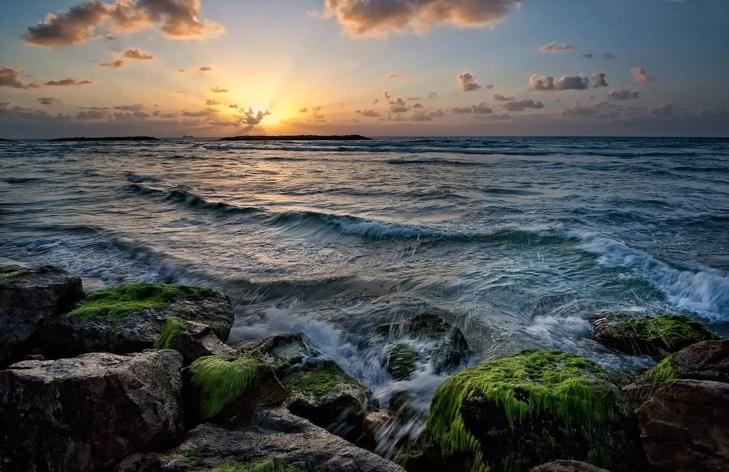 средиземное, море, ашкелон, израиль, Наталья Кузнецова (Nateletro)