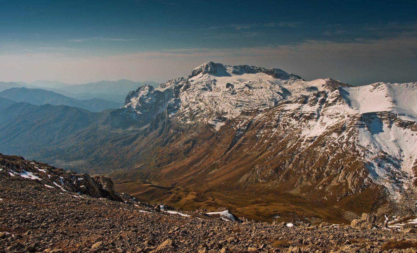 горы, кавказ, оштен, фишт, осень, ФЁДОР