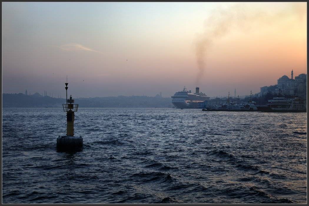 стамбул, босфор, закат, Андрей Краснопольский