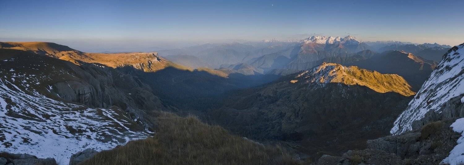 горы, кавказ, лаго-наки осень оштен, ФЁДОР