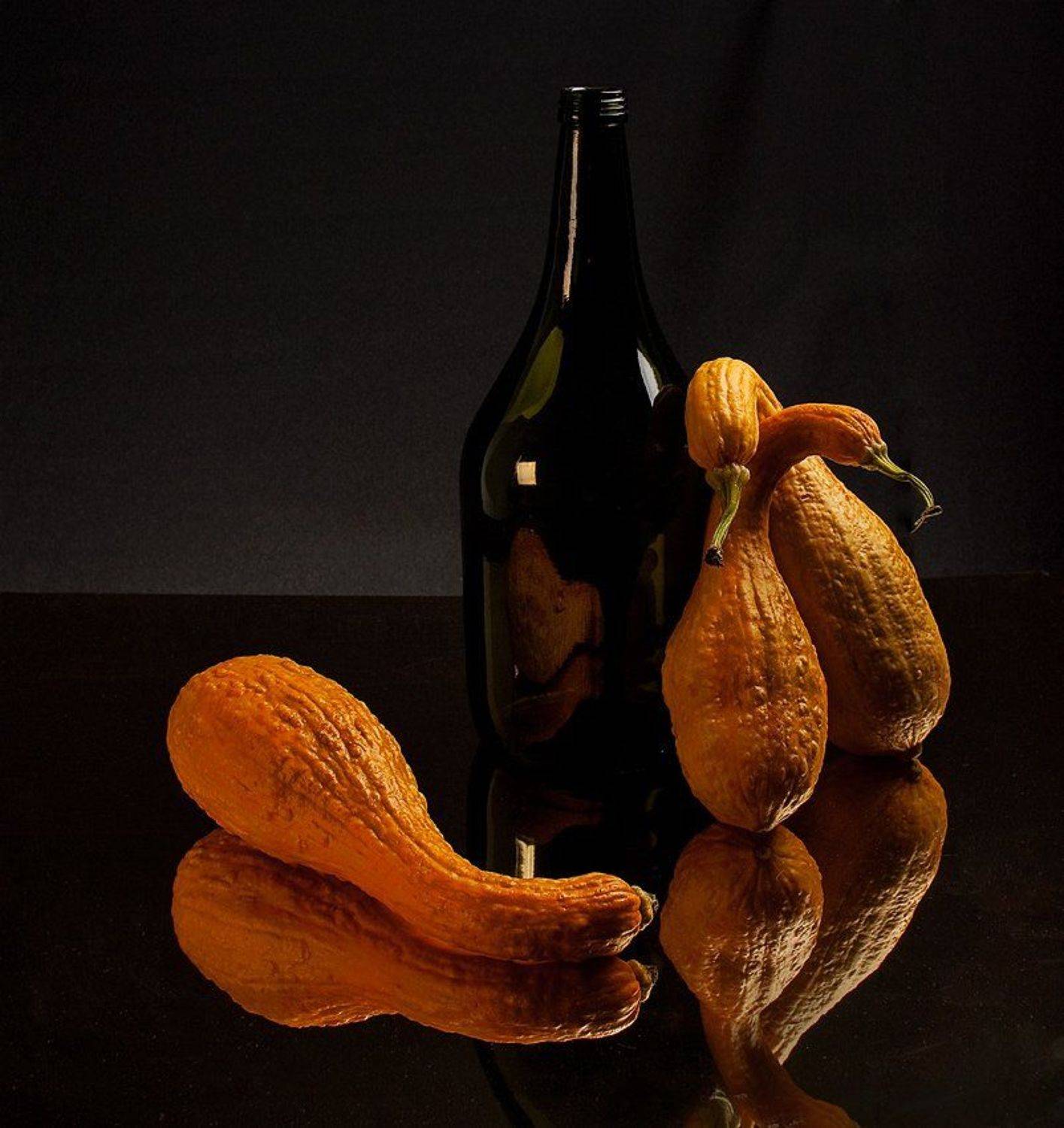 тыквы, бутыль, пьянка, на, троих, Aushra