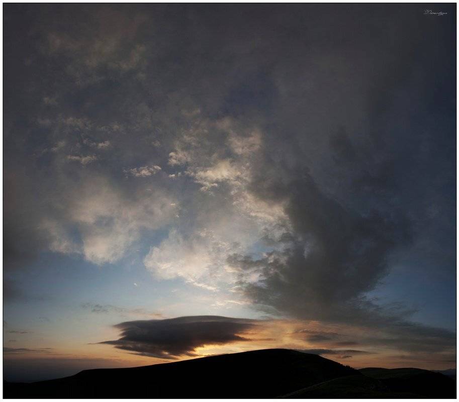 восход, рассвет, пейзаж, гора, матук, Nikola