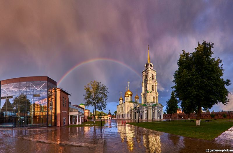 Радуга над Тульским Кремлем фото превью
