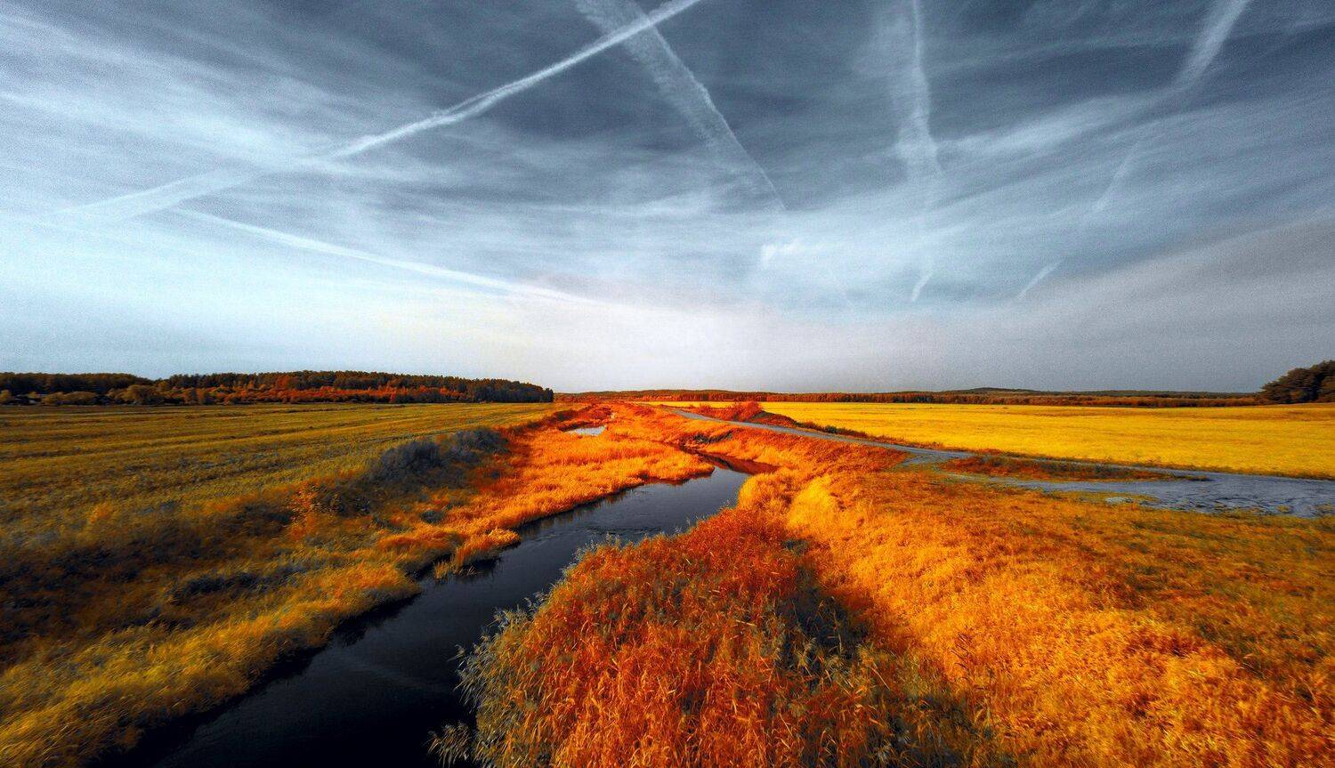 infrared,ик-фото,инфракрасное фото,инфракрасная фотография,пейзаж,природа,беларусь,осень, Sixten ( Сергей )