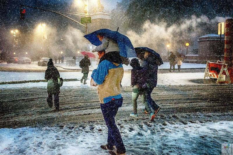 new york, Первый снег 2018 фото превью