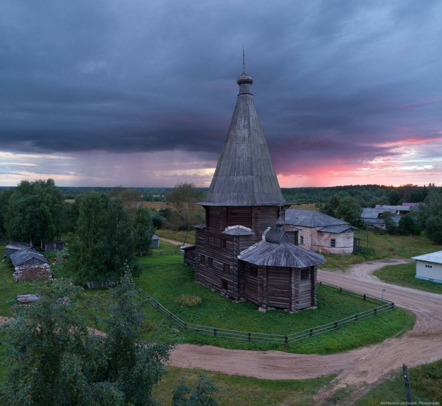 север, архангельск, закат, лето, Меркушев Александр