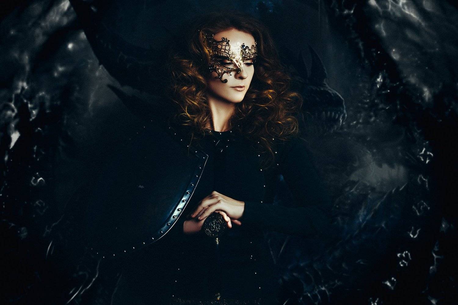 woman, art, portrait, fashion, beauty, studio, Руслан Болгов (Axe)