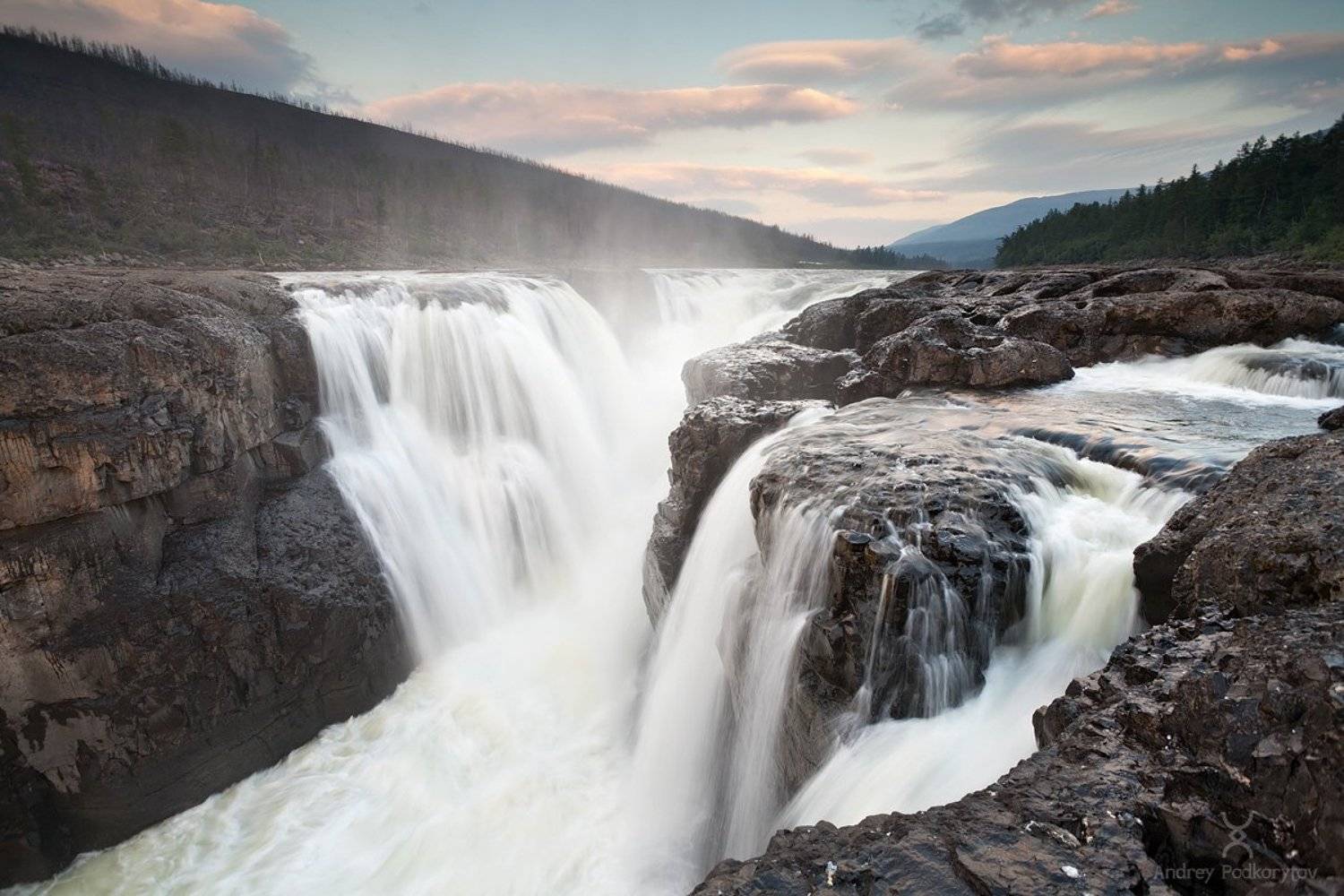 путорана, большой курейский, курейка, подкорытов, водопад, плато путорана, putorana, bolshoy kureyskiy, kureyka, podkorytov, waterfall, Андрей Подкорытов