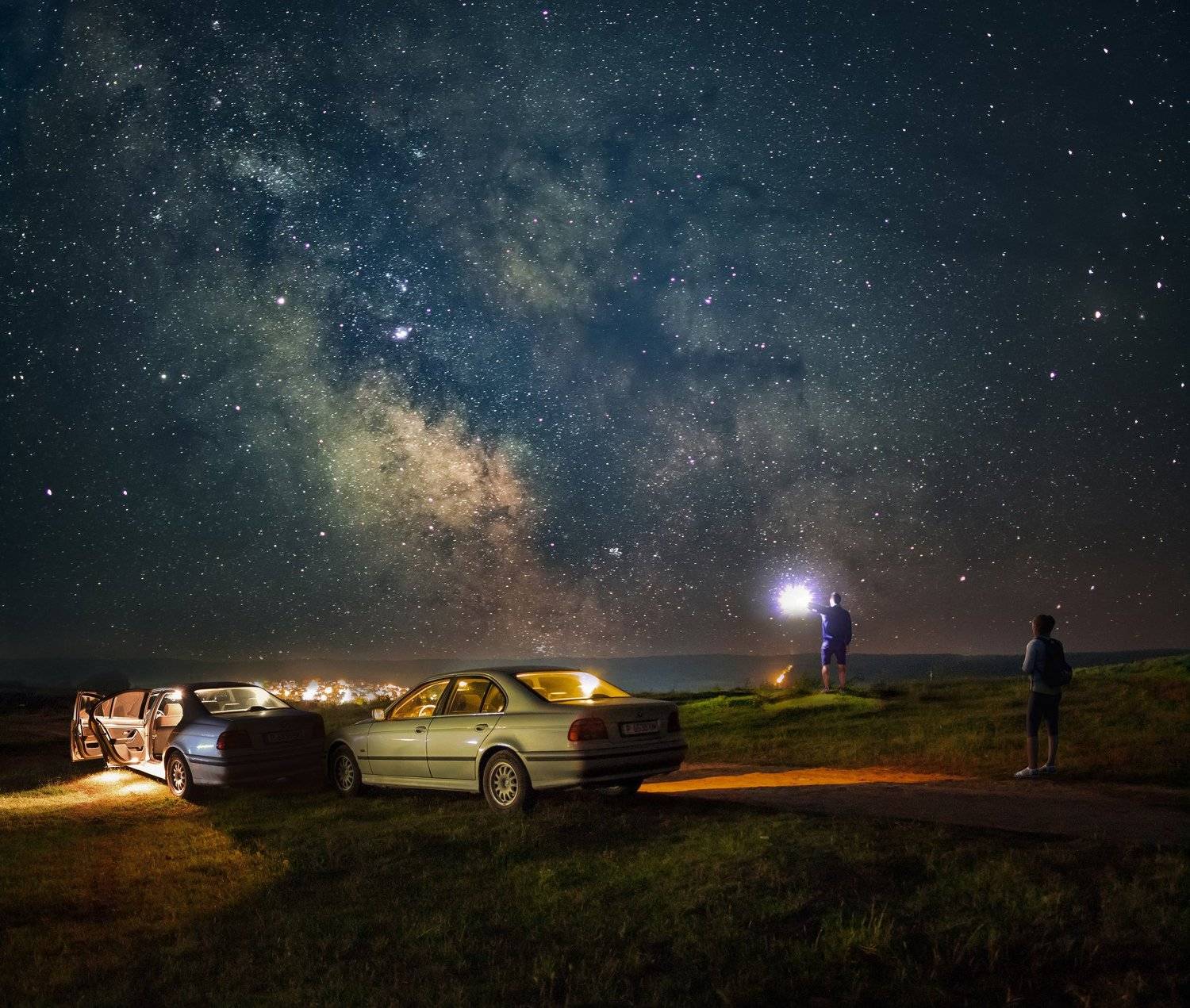 ceclii, nikon d3400, milky way, night, Tsvetan Ganev