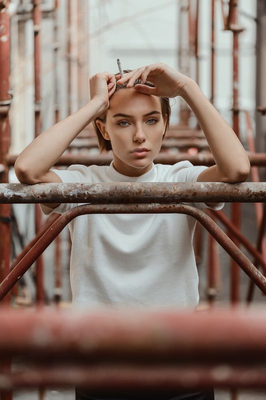 Портрет, взгляд, девушка, Цвет Emma фото превью